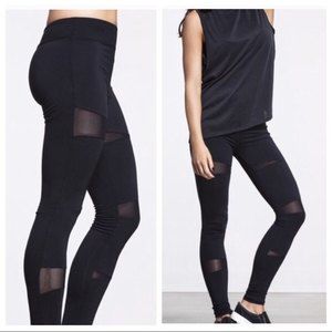 Solow by Daniella Clarke Razor Cut Mesh Leggings